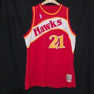 Mitchell & Ness Hardwood Classics 1986-87 Atlanta HAWKS #21 Dominique Wilkins 56